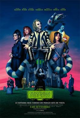 OS FANTASMAS AINDA SE DIVERTEM BEETLEJUICE BEETLEJUICE |